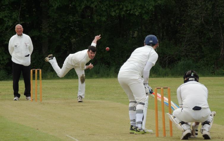 Lee Summons - bowled and batted well for Haverfordwest